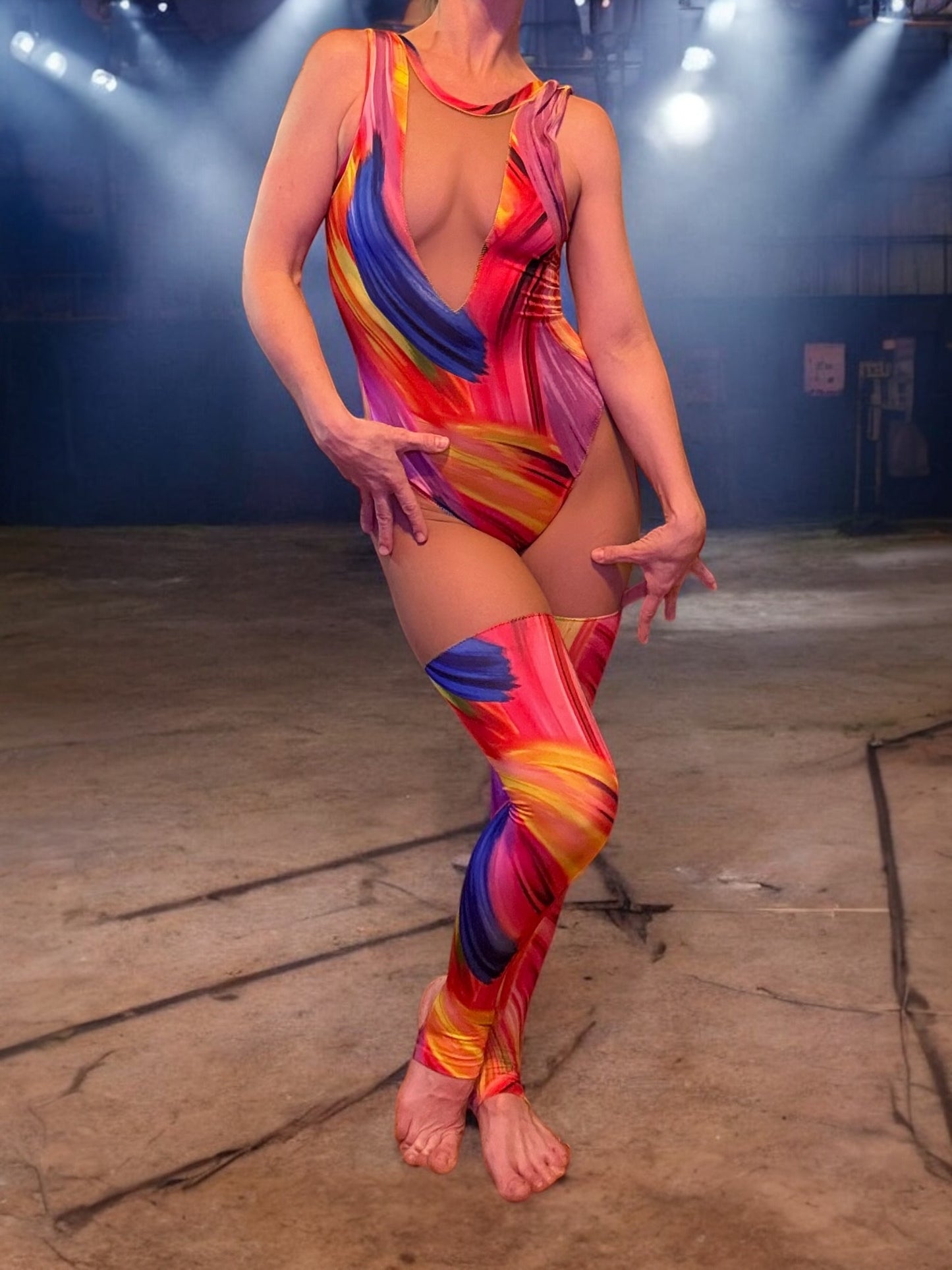 Color Splash Leotard