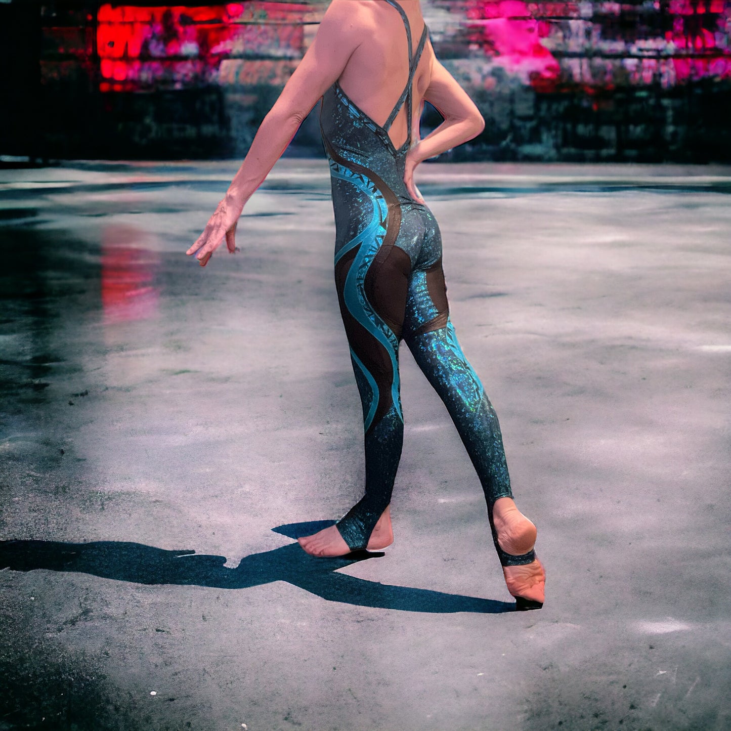 Turquoise Unitard