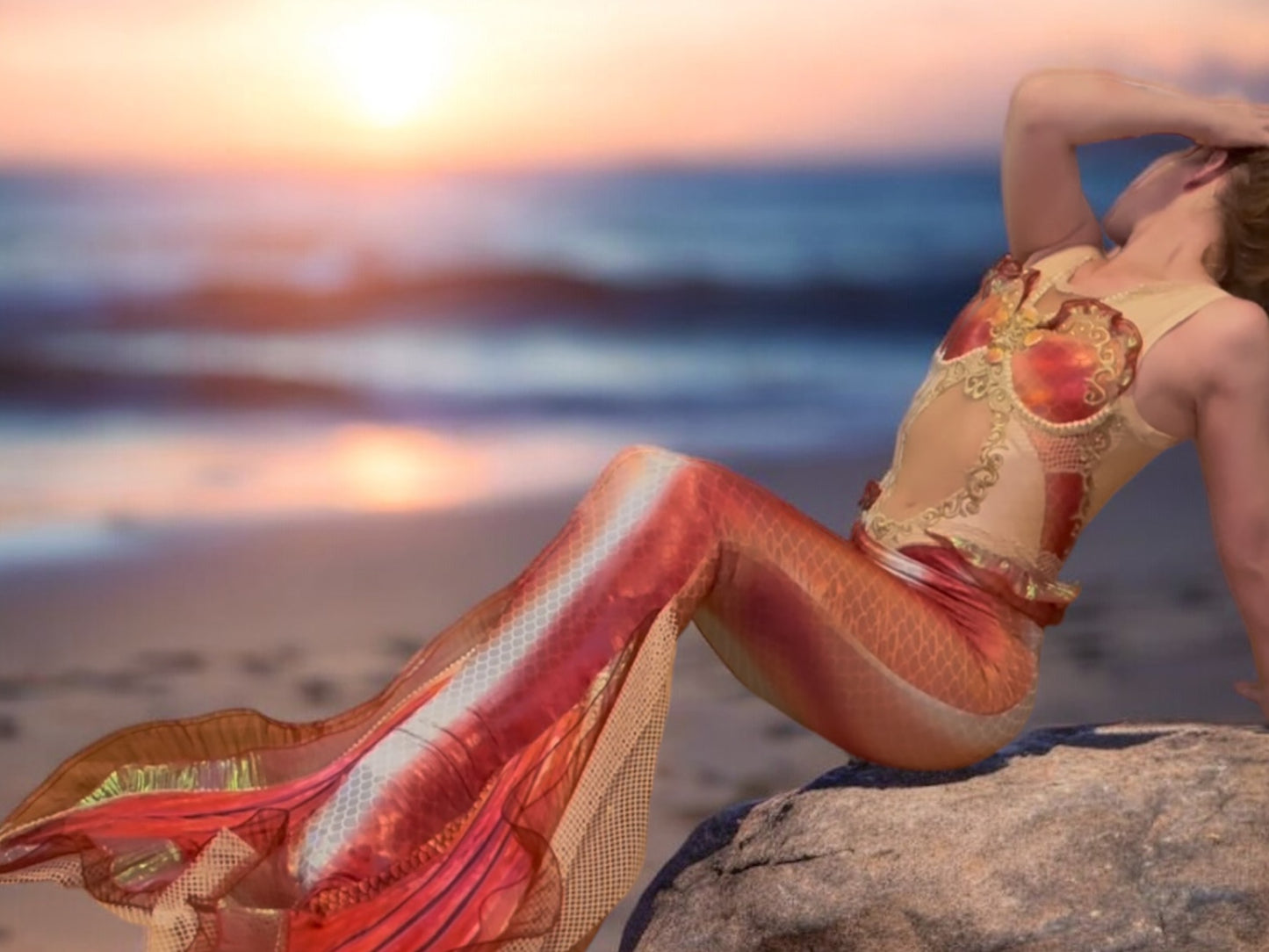 Sunset Mermaid 🧜♀️