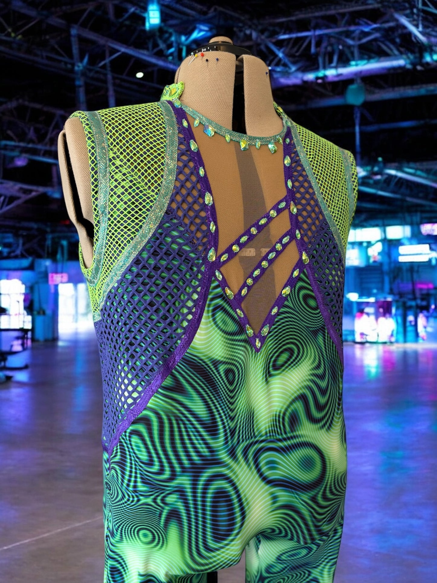 Stunning Swirly Suit