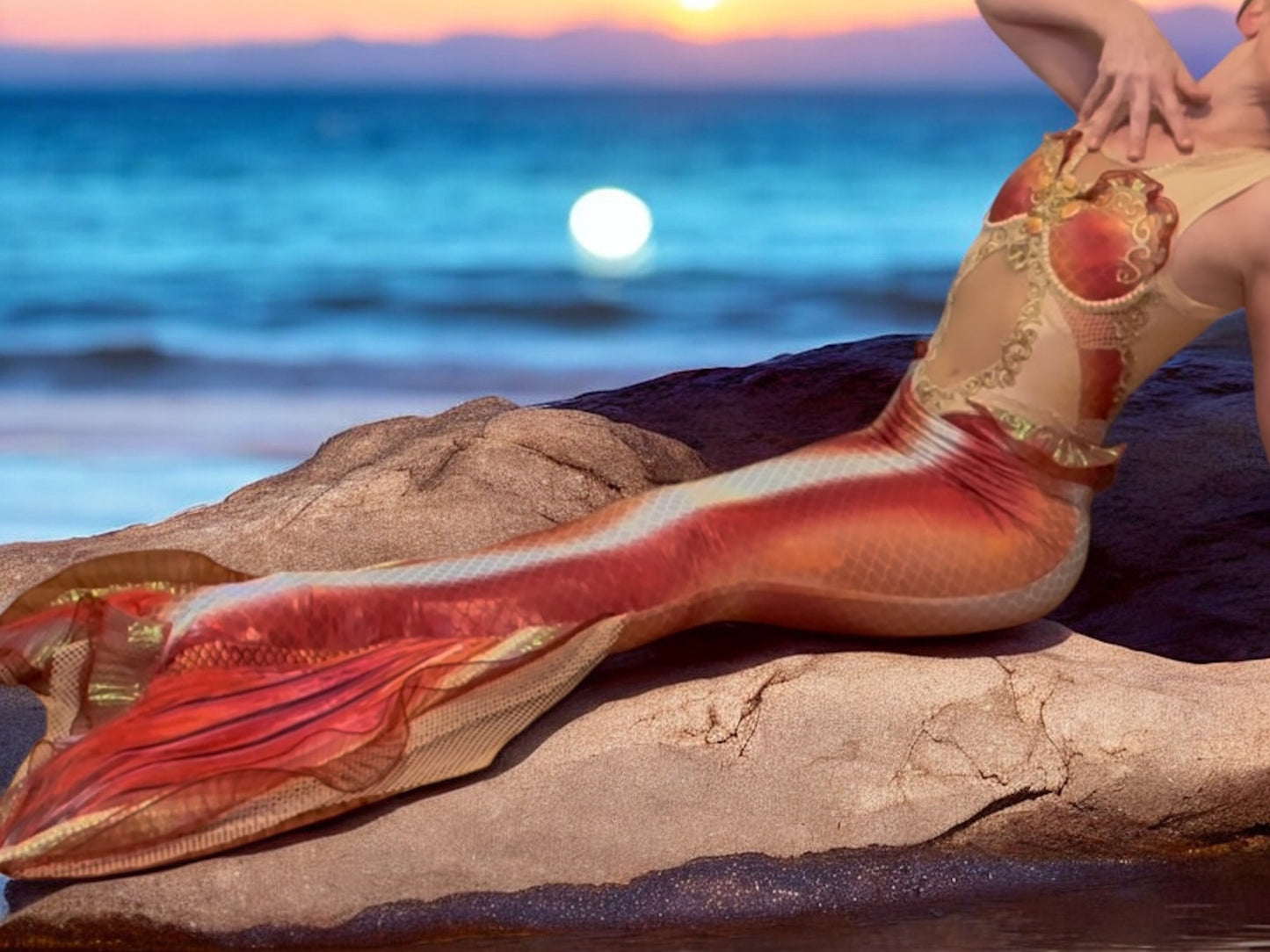Sunset Mermaid 🧜♀️