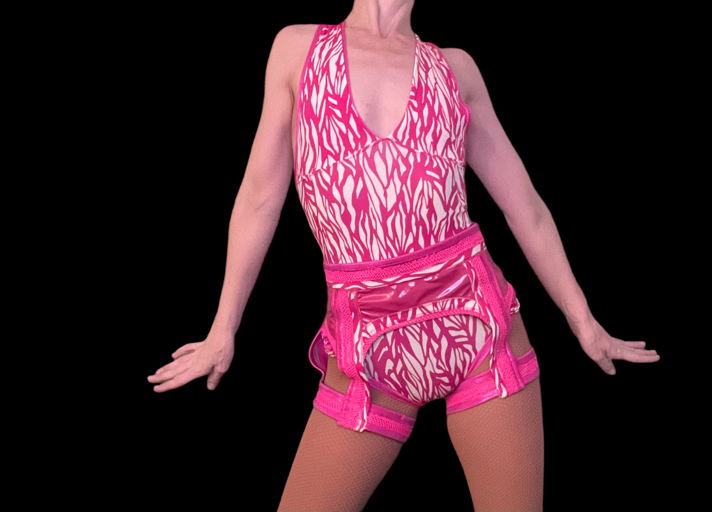 Leotard with Bootylicious Bustle Belt