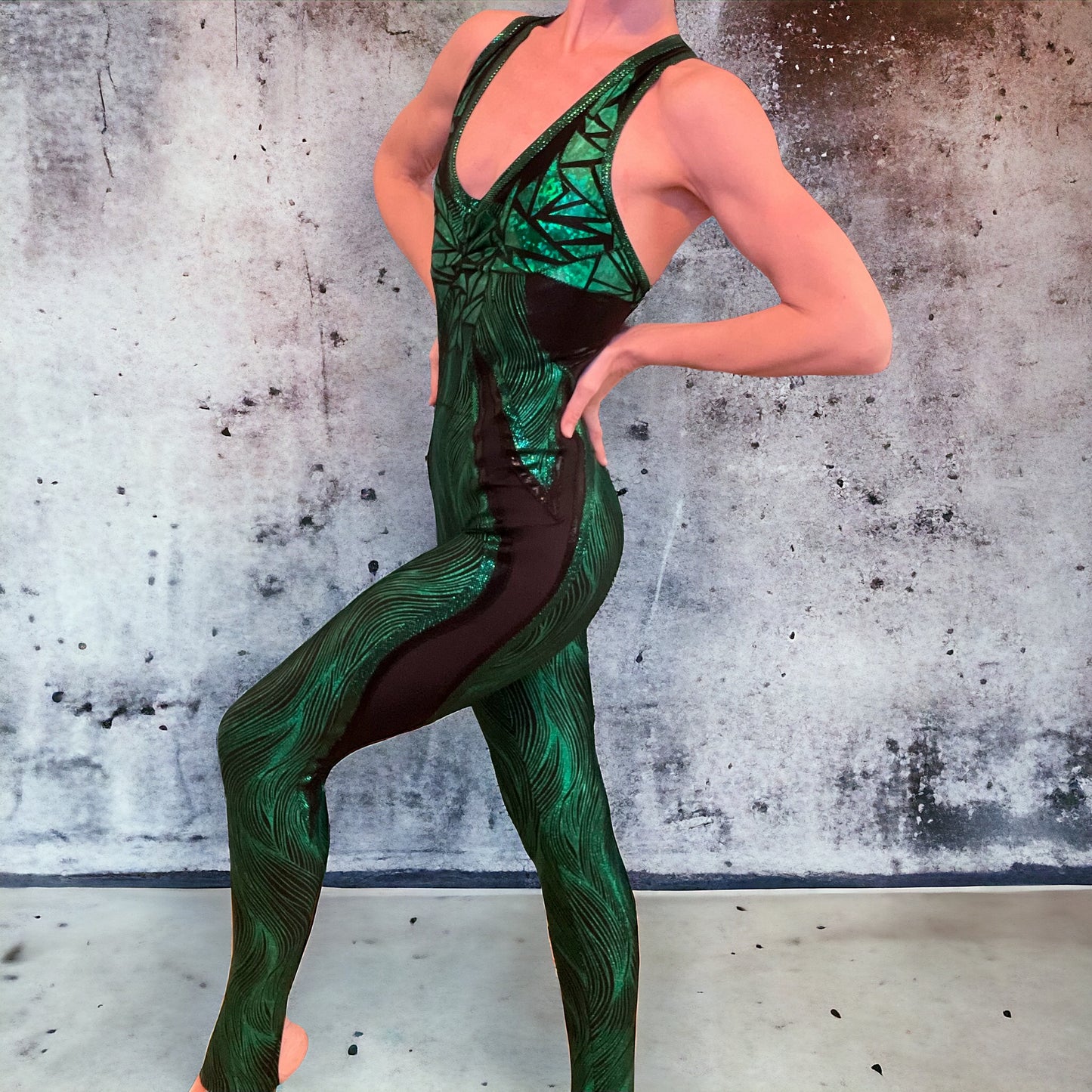 Emerald Green Unitard