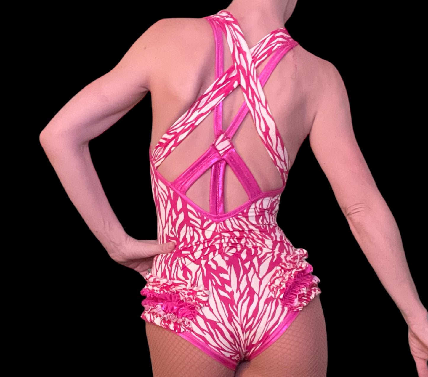 Leotard with Bootylicious Bustle Belt