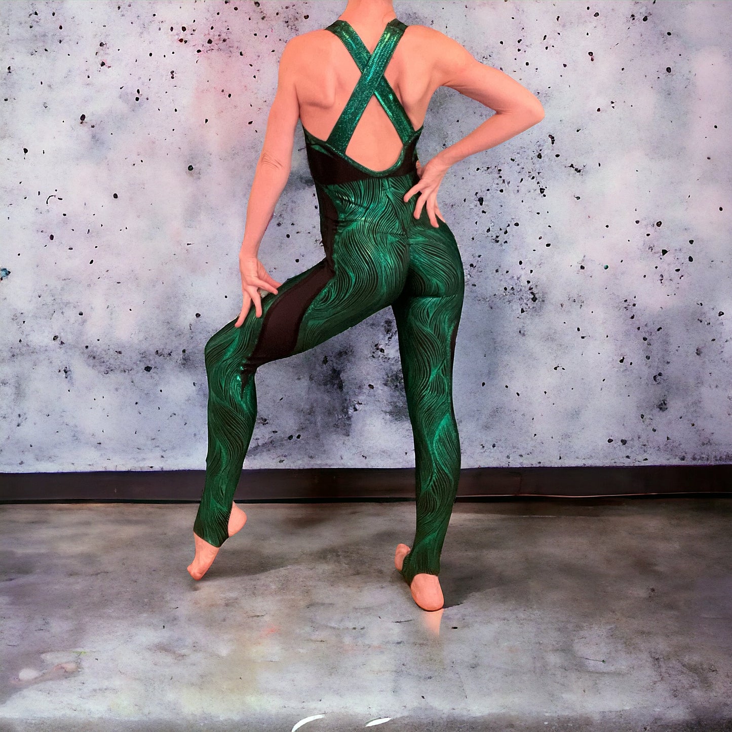 Emerald Green Unitard