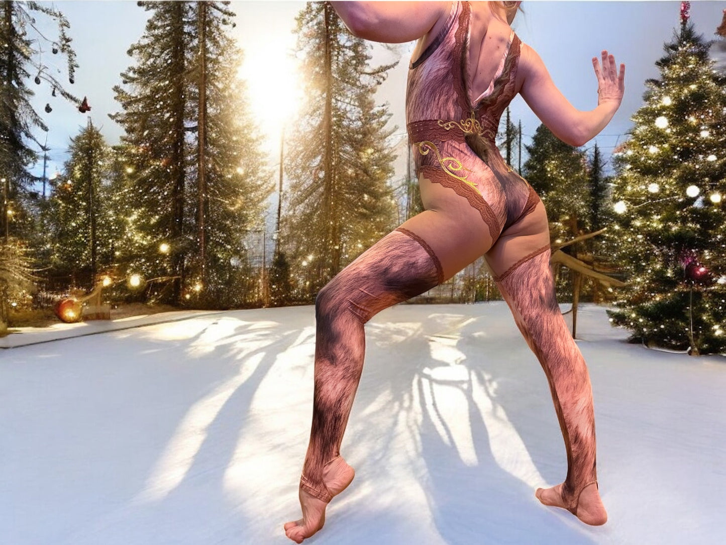 Sexy Little Reindeer Suit 🦌