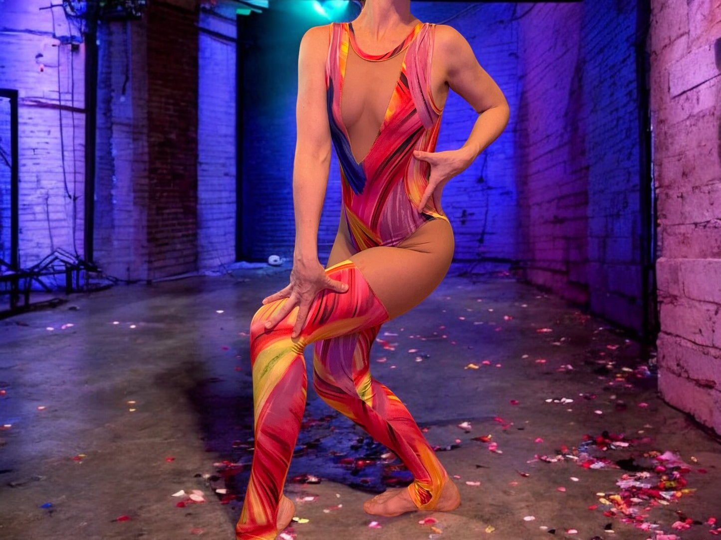 Color Splash Leotard