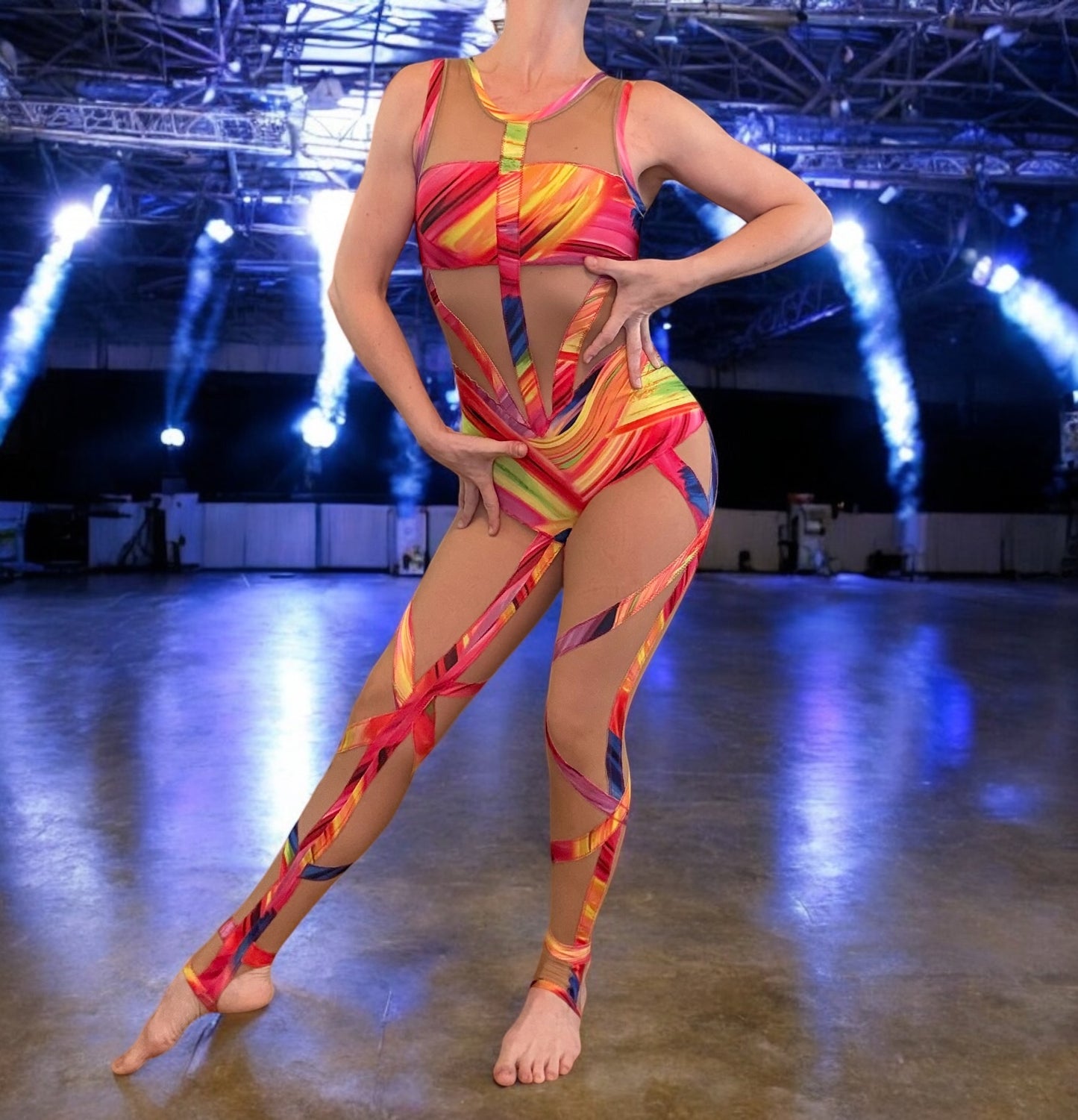 (Replication) Vibrant Edgeline Bodysuit