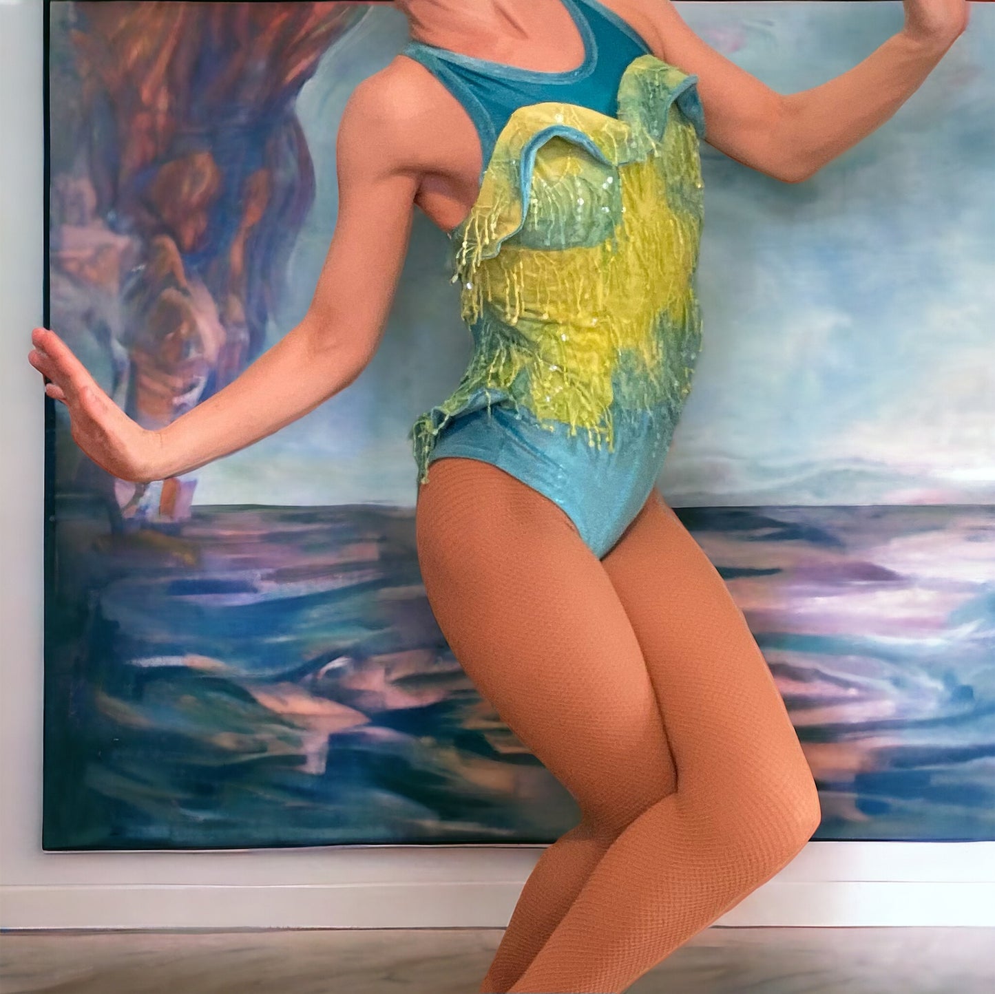 Flapper Fringe Mermaid Suit 🧜♀️