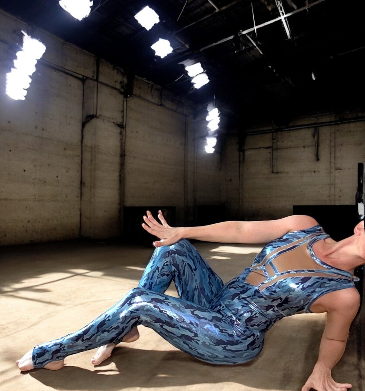 Aqua Camo Suit