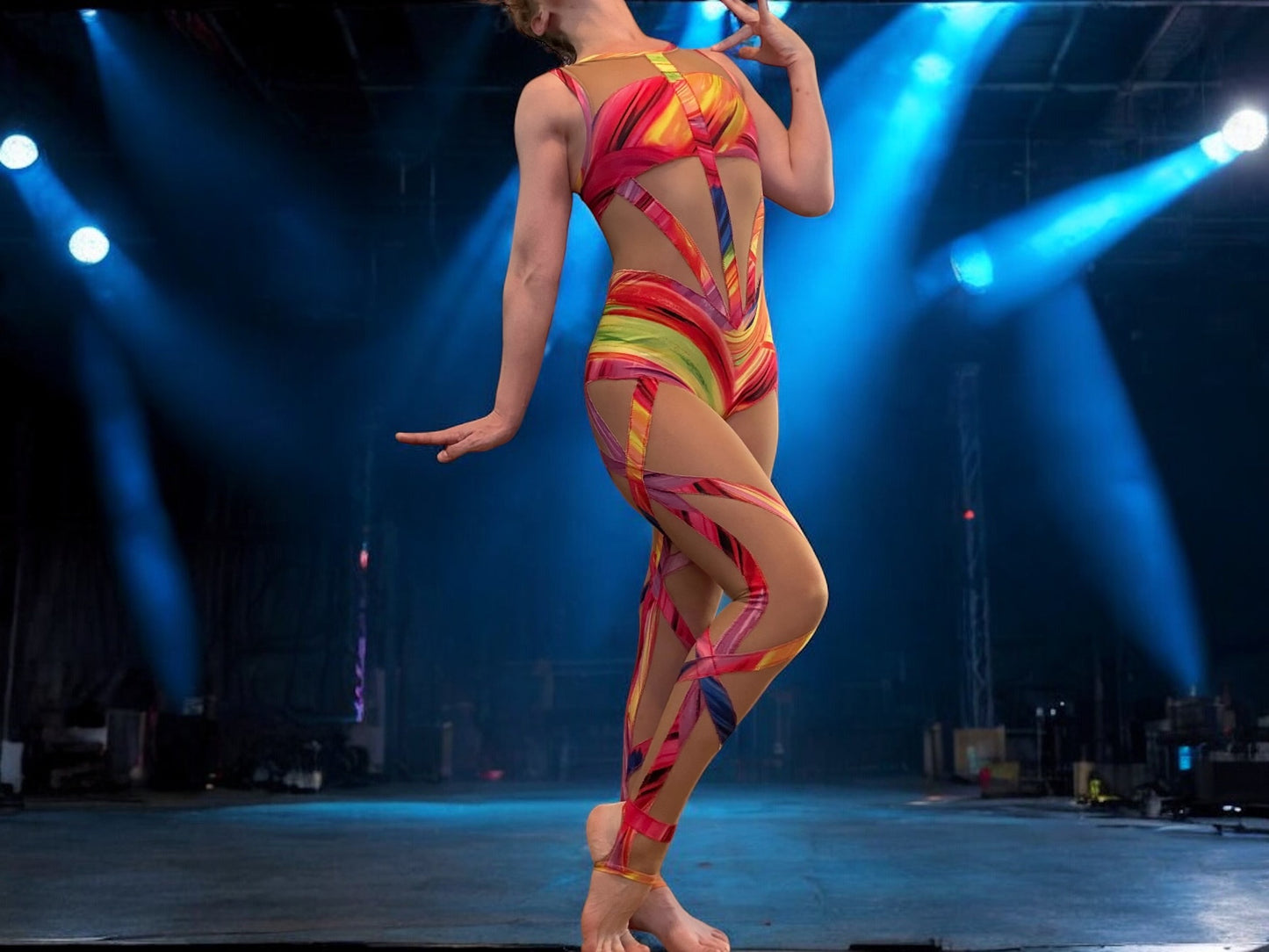 (Replication) Vibrant Edgeline Bodysuit