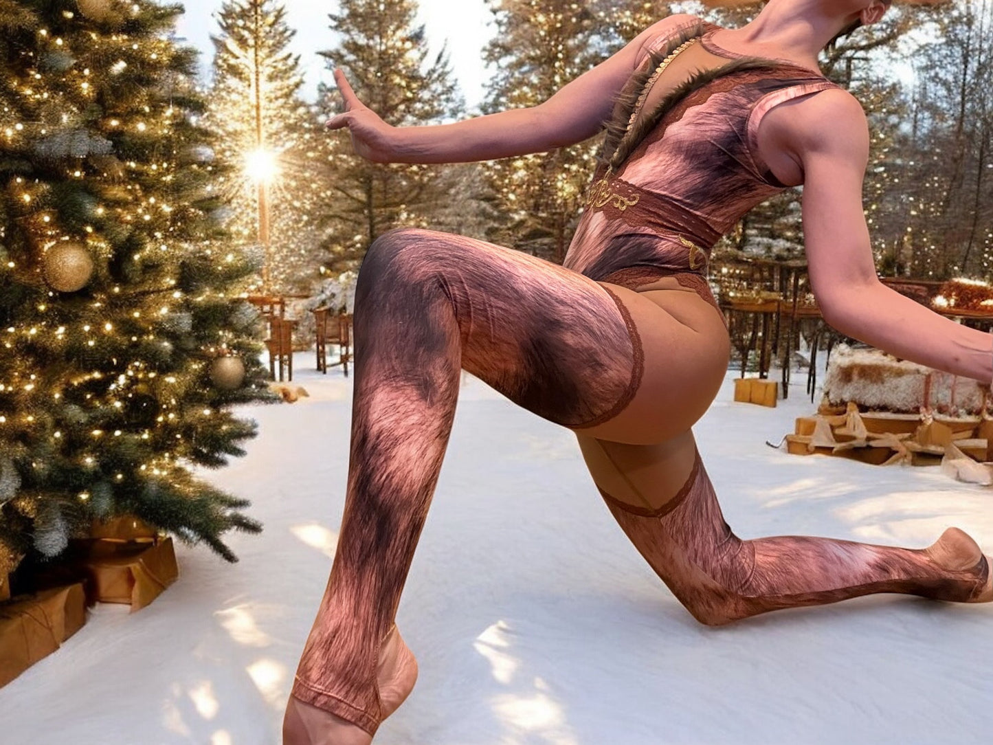 Sexy Little Reindeer Suit 🦌