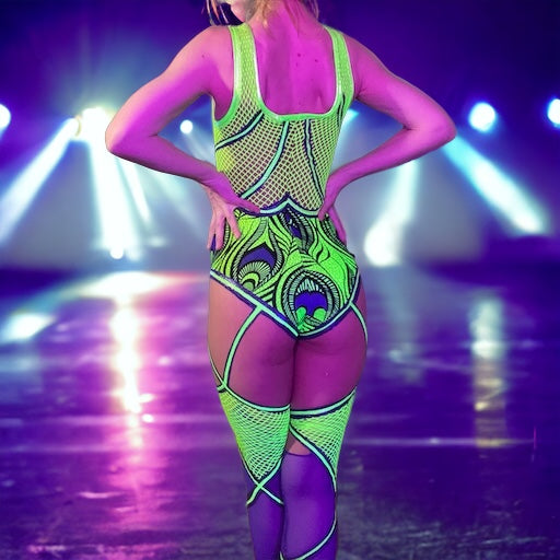 💚💜Glow Pop Peacock💜💚