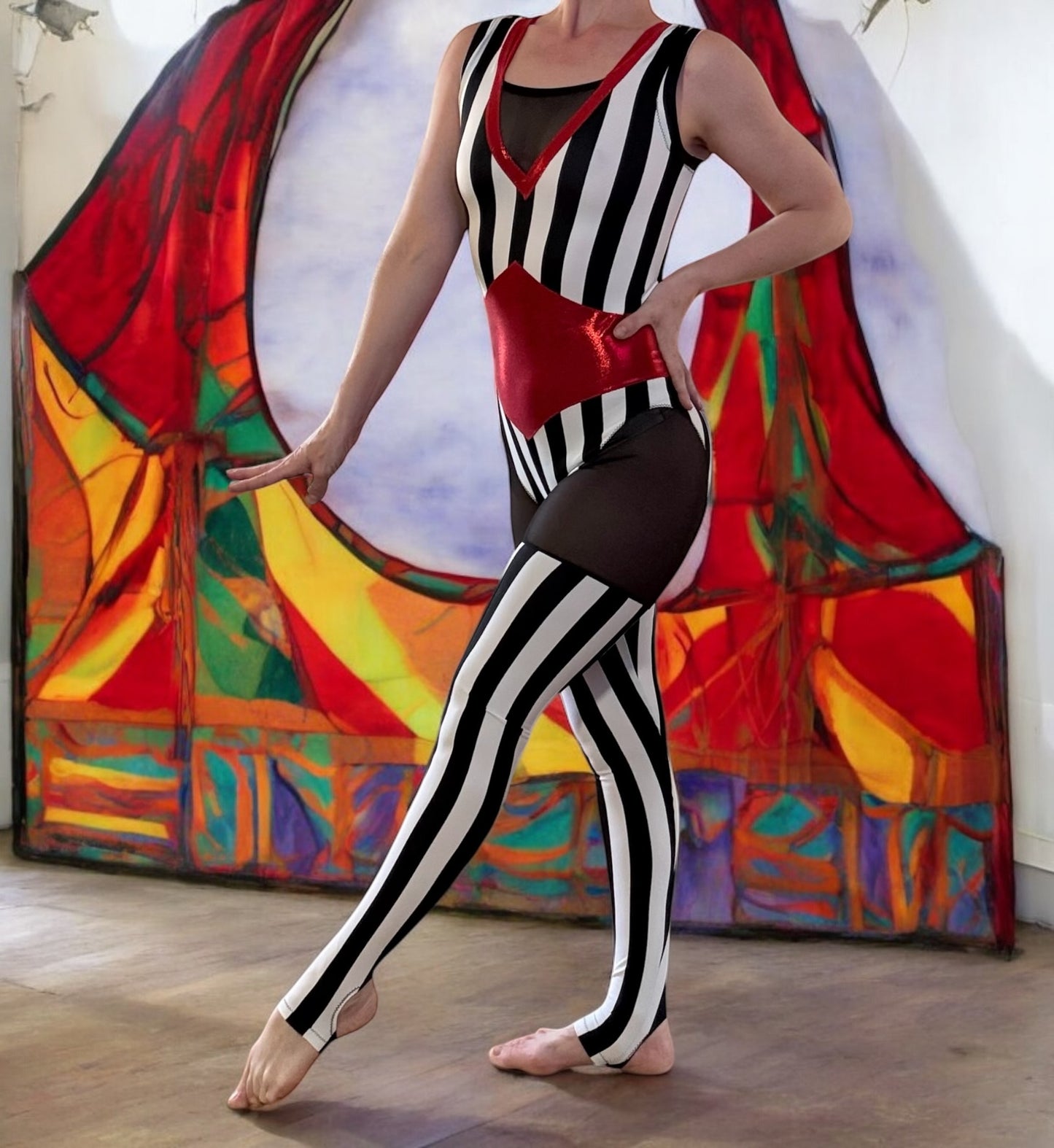 Classic Circus Corset Leotard 🎪
