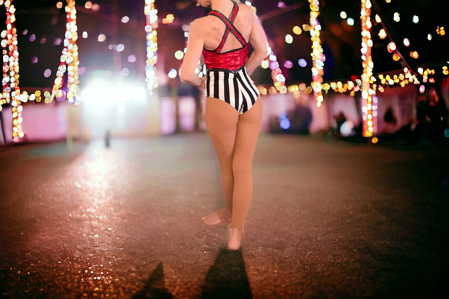 Classic Circus Short Unitard