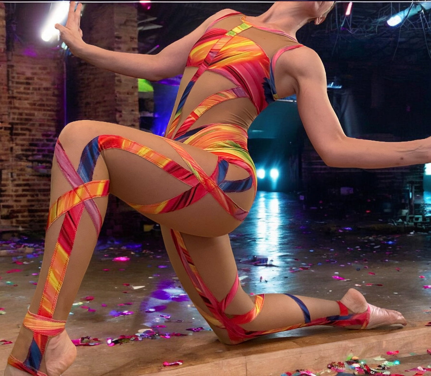 (Replication) Vibrant Edgeline Bodysuit