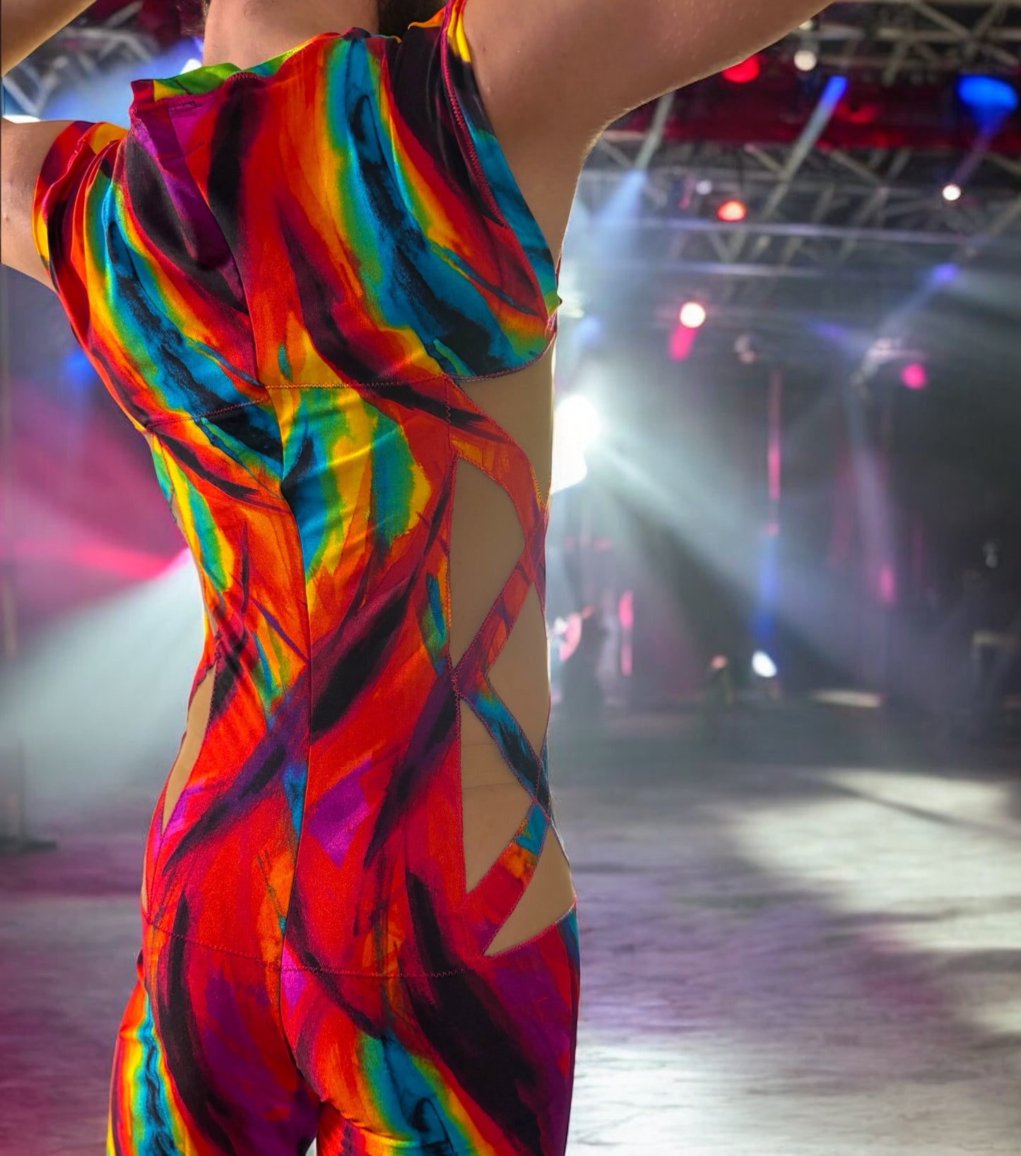Color Splash Bootleg Suit