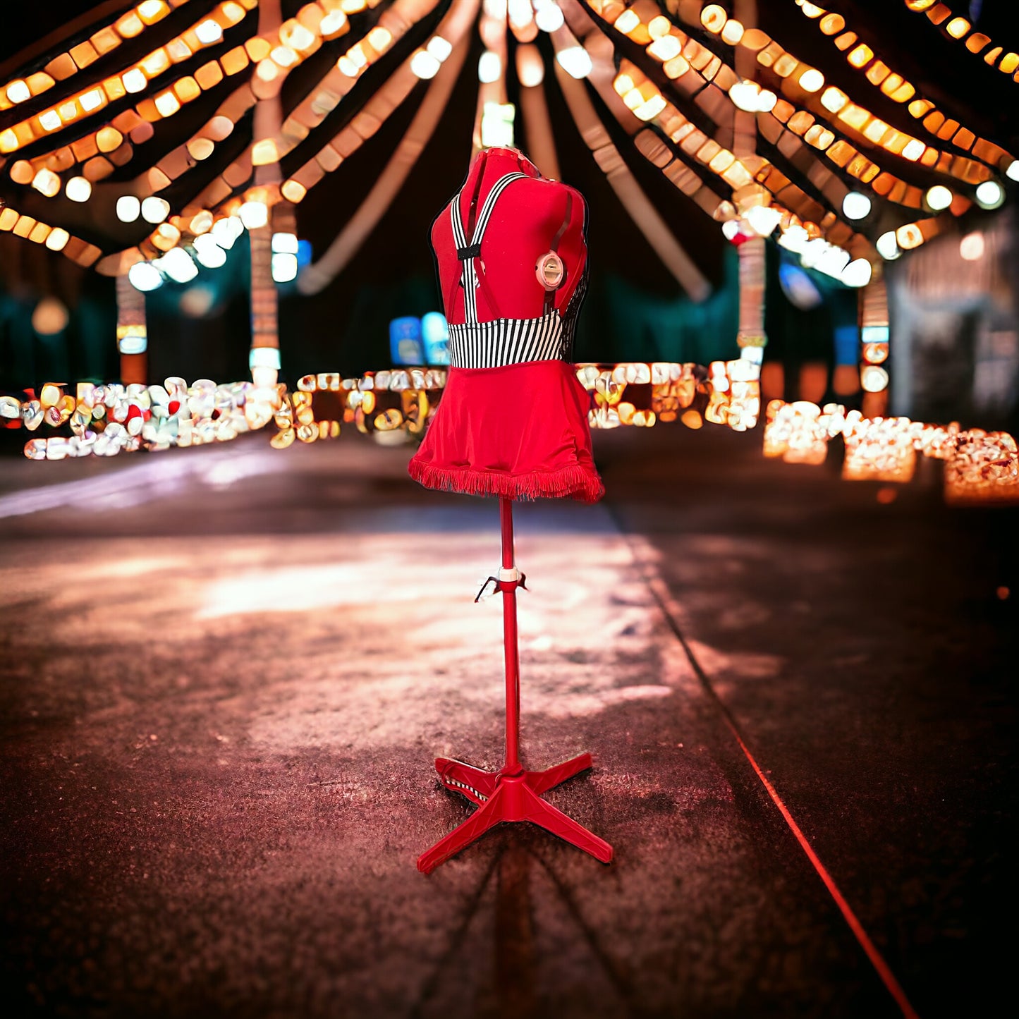 Classic Circus Performance Dress