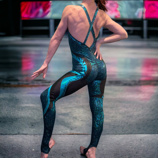 Turquoise Unitard