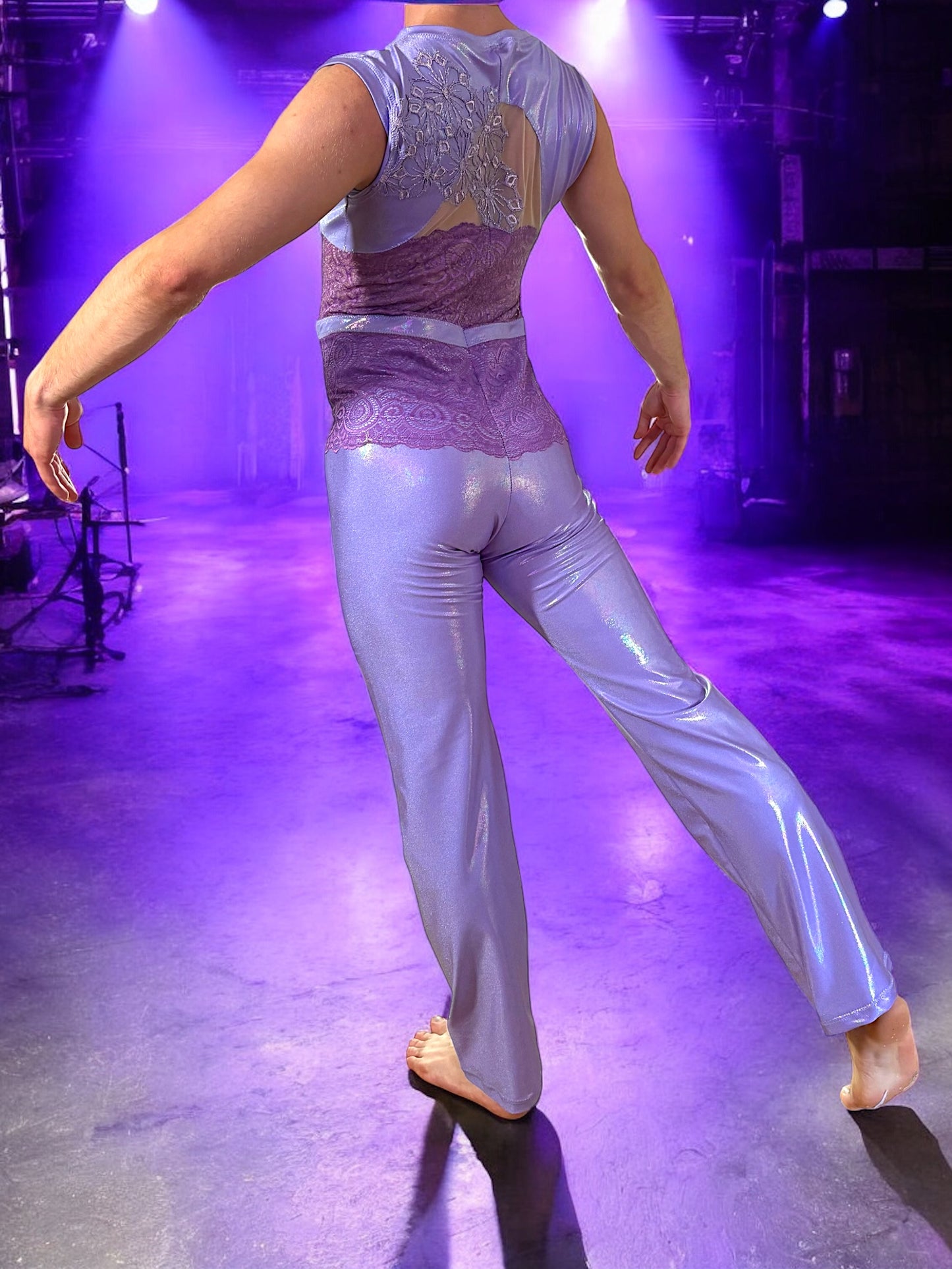 Lilac Bootleg Bodysuit