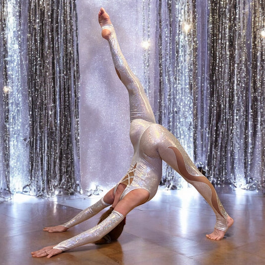 Sultry Silver Suit
